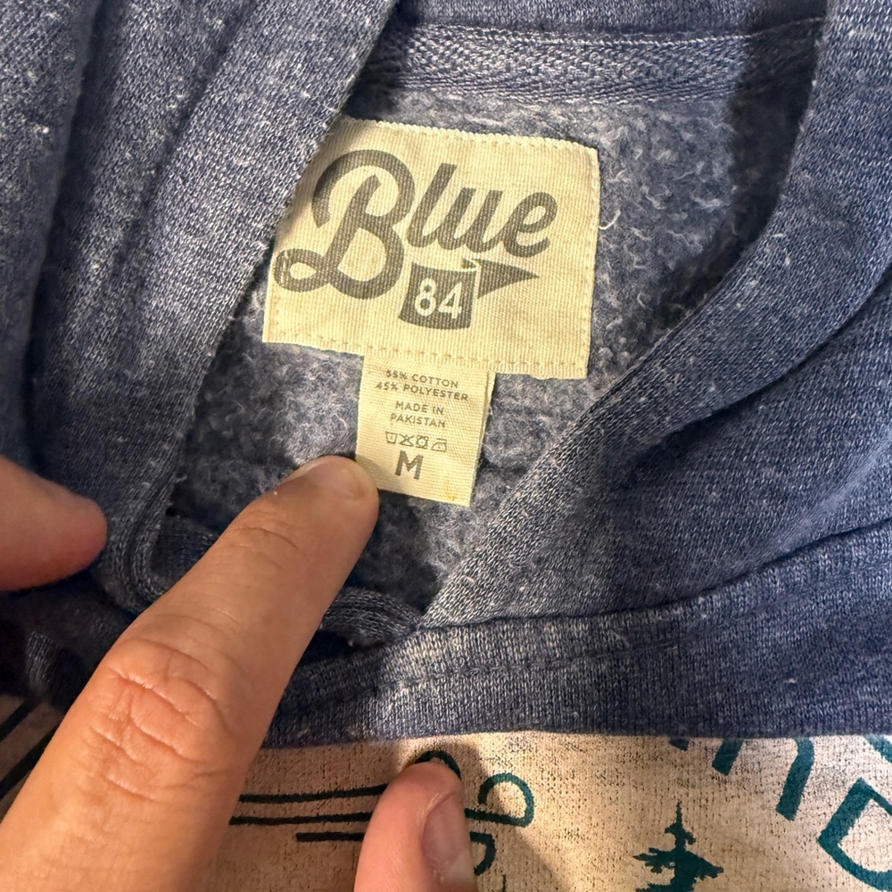 Blue 84 Miller’s Landing Hoodie - Picture 2 of 3
